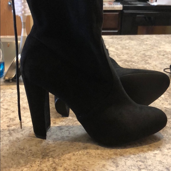 JustFab Philipa Over-The-Knee Boot - Picture 2 of 4